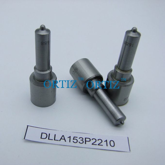 Κοινό ραγών Bosch diesel μαύρο χρώμα ακρίβειας 45G DLLA153P2210 ακροφυσίων υψηλό