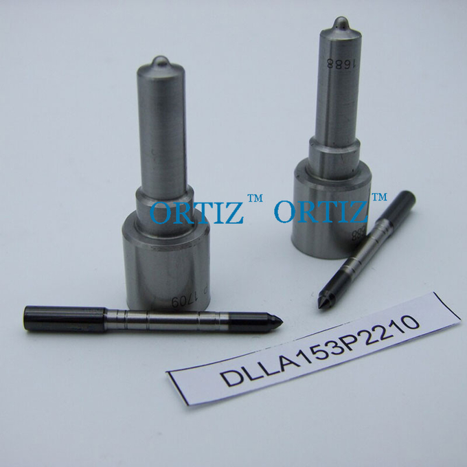 Κοινό ραγών Bosch diesel μαύρο χρώμα ακρίβειας 45G DLLA153P2210 ακροφυσίων υψηλό