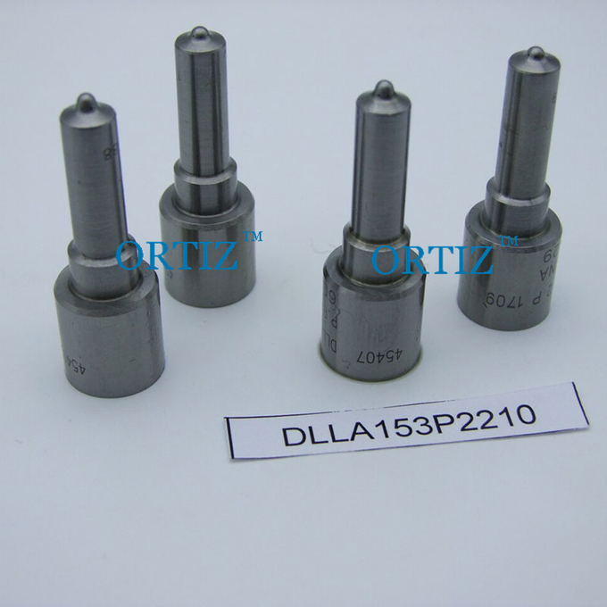 Κοινό ραγών Bosch diesel μαύρο χρώμα ακρίβειας 45G DLLA153P2210 ακροφυσίων υψηλό