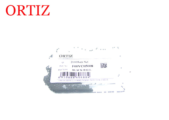 Lightweight BOSCH Injector Parts Ceramic Ball Type Black Color F00VC05008